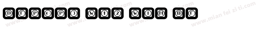 dfpop3-w12 win-bf字体转换